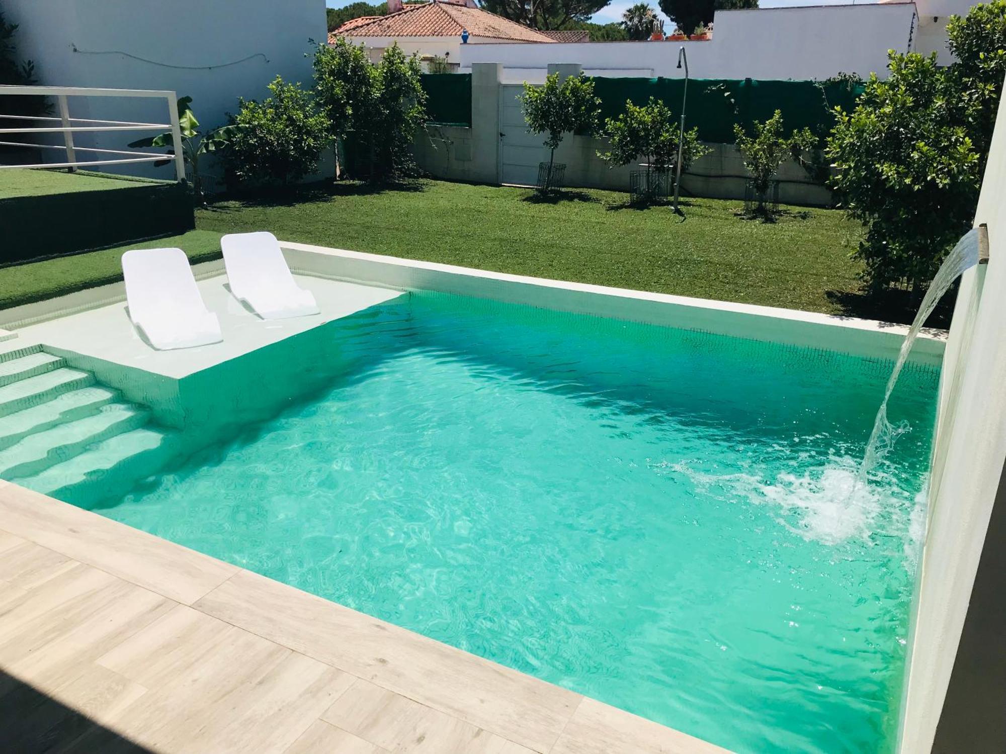 Blanco Con Piscina Privada * Isla Cristina